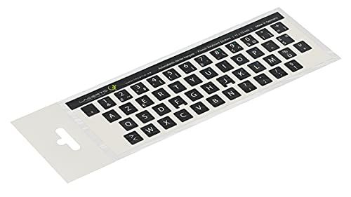 Lacerto Lacerto® | 11x13mm Franse sticker voor PC/Laptop & Notebook Toetsenborden met mat krasbestendig laminaat | Autocollants Clavier Français AZERTY | French Keyboard Stickers | Kleur: Zwart