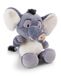 NICI knuffeldier olifant El-Flora, 35 cm, grijs