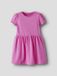 NAME IT NMFVIVIA SS DRESS NOOS - Fille - Robes - Coton - Manches longues - Strawberry Moon