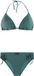 Protest PRTExit Triangel bikini set Dames - Koordsluiting - Uitneembare vulling - Normale pasvorm - Medium dekking - Oranje