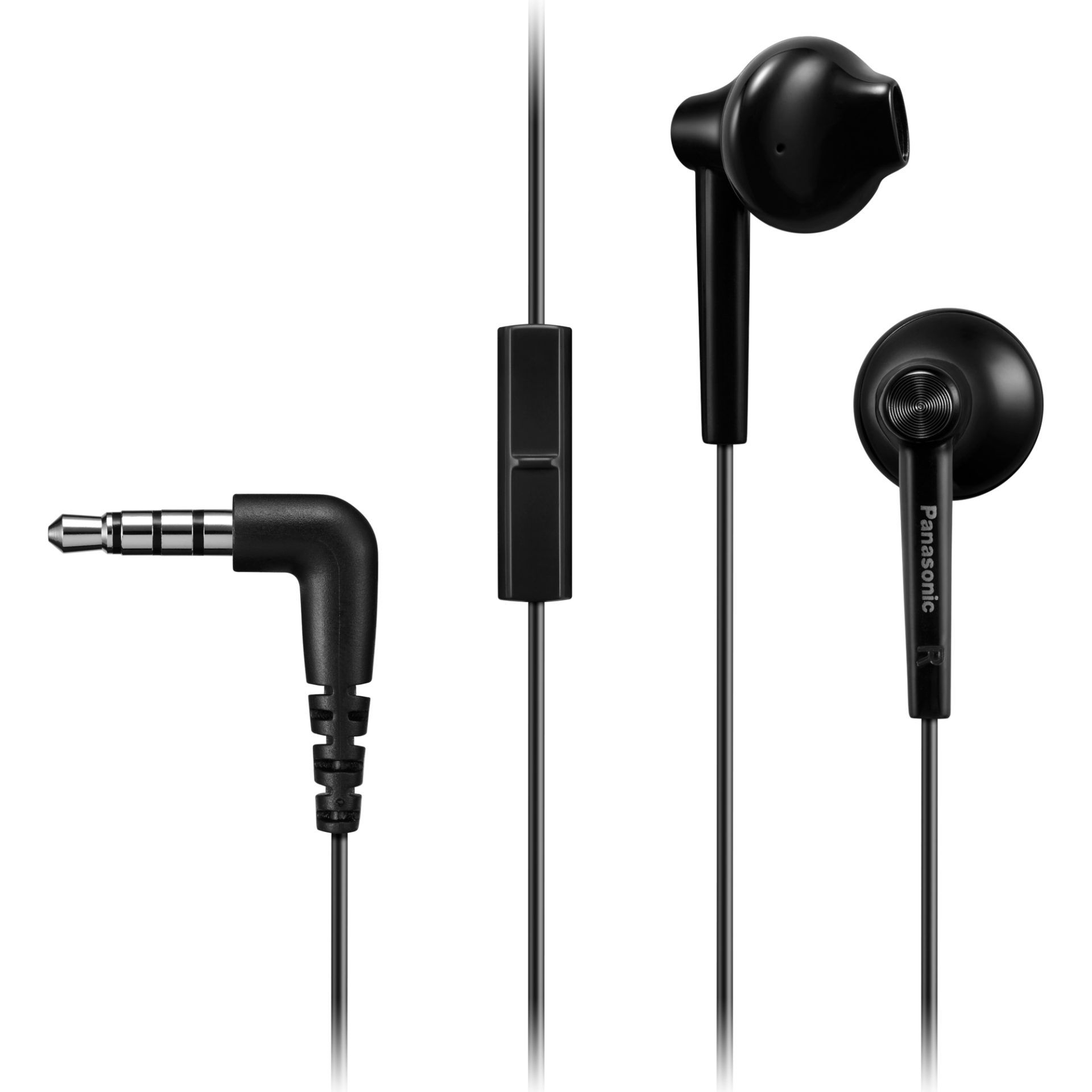 Panasonic RP-TCM55E In-ear Headset - Bedraad - Zwart