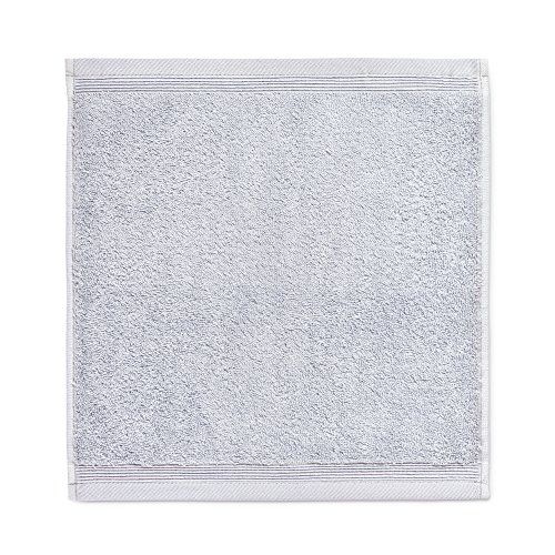 Möve Superwuschel zeepdoek - zilver - 30 x 30 cm