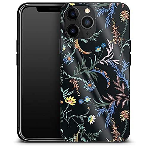 caseable caseable Apple iPhone 12 Pro Max luxe glazen telefoonhoes - schokabsorberend & krasbestendig oppervlak - kleurrijk design - Woodland Spring Floral - bloemen