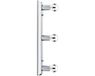Paulmann Regula Lampe murale - Métal - E14 - Blanc chaud - 42 cm