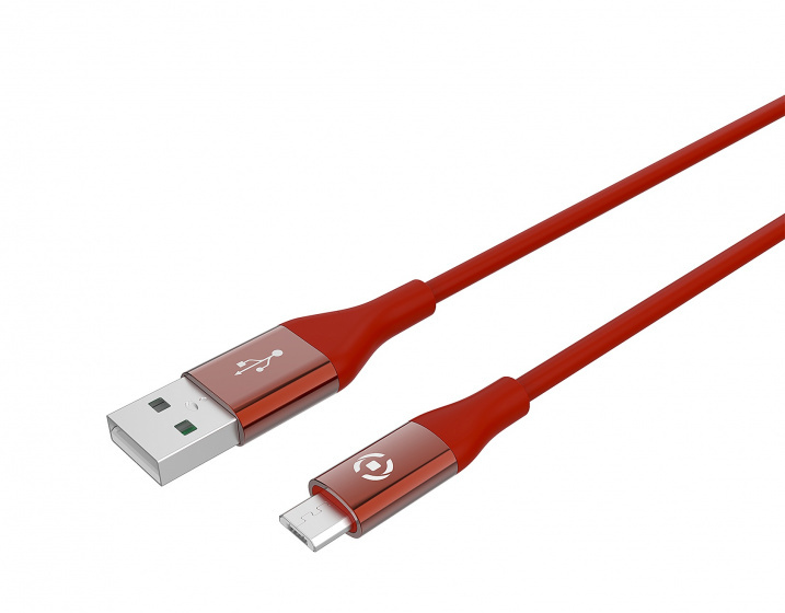 Celly Celly-USB MICRO KLEUR 3M ROOD