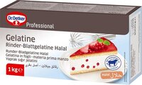 Dr. Oetker Runder-bladgelatine halal 1 kilo