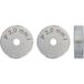 Gedore Automotive 3436160 KL-0173-4604 Jeu de rouleaux filetés pour pente de 2 mm
