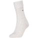 Tommy Hilfiger chaussettes - tricot - laine - gris clair chiné - 35/38