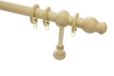 GARDINIA Lugano Classic Gordijnroede, Ø28 mm, grenen, 120 cm