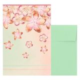 THUN - Bloomia wenskaart bloemen - papier - schrijfwaren - 11 x 16 cm
