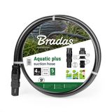 Bradas AQUATIC PLUS Set de tuyau d'aspiration 4 m - noir