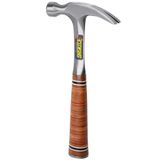 Estwing E12S Straight Claw Hammer EWEE12S Stacked Leather Grip, klauwhamer 340 gram