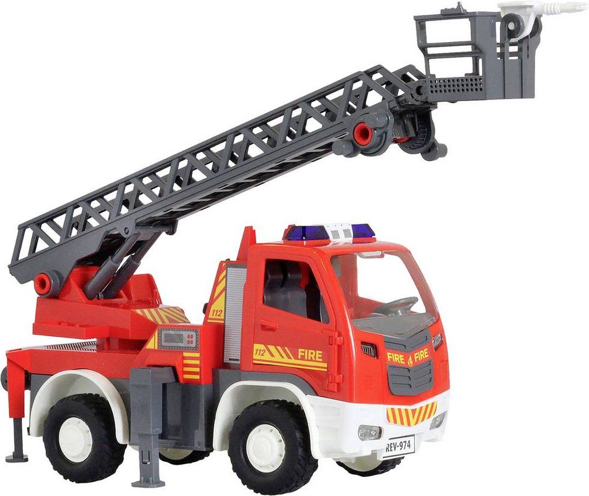 Revell Eerste Draaitafel Ladder Brandweerwagen - Rood - 2022 Model