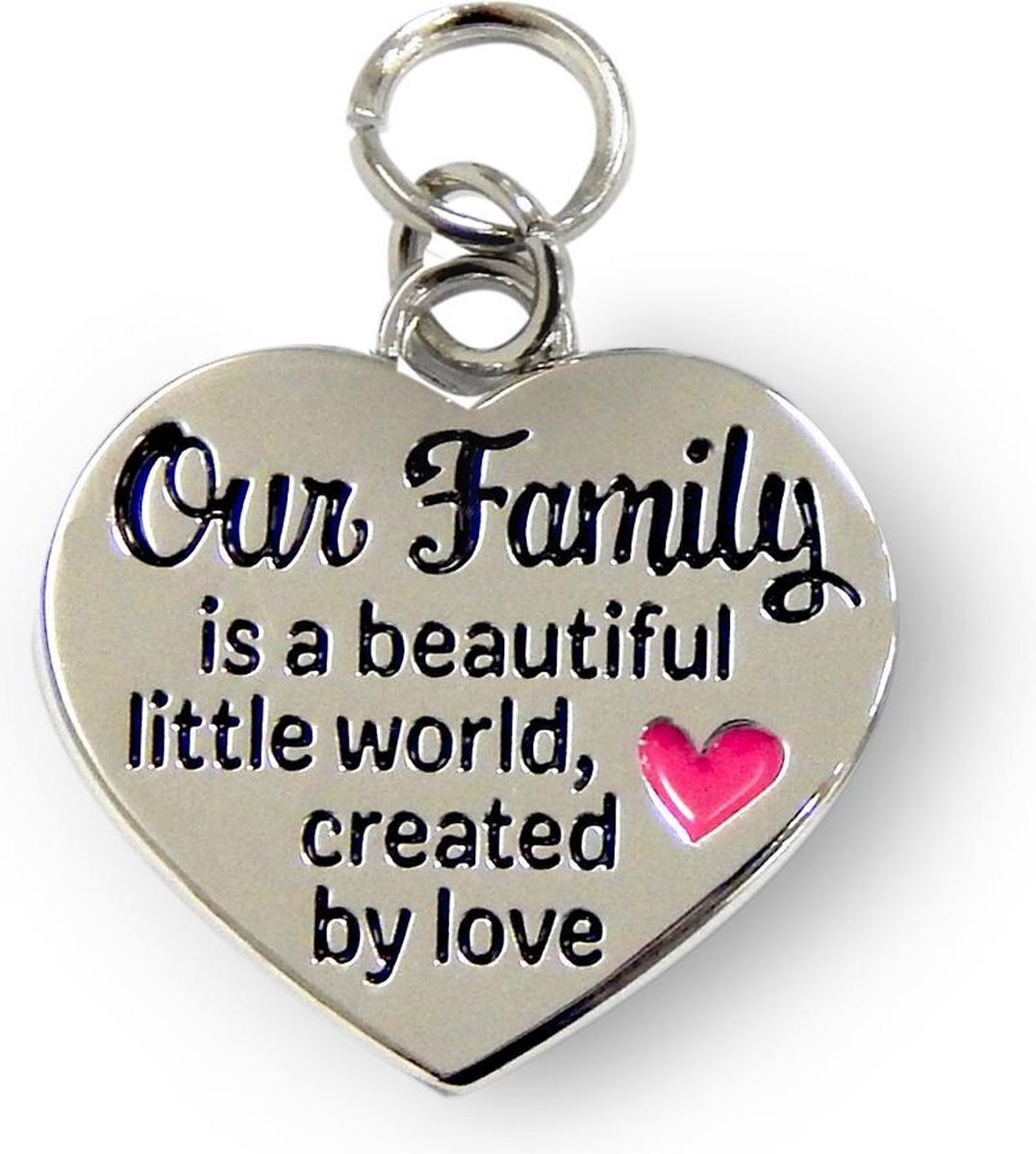 Charms for you Bedeltje - Our family -