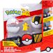 Jazwares Pokémon - Clip 'N' Go Poke Ball Belt Set - Pikachu #5 with Premier Ball, Ultra Ball & Electric-type themed Belt