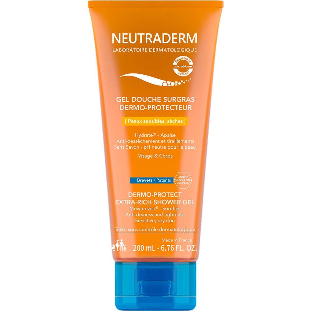 Neutraderm Dermo-Protect Overvette Douchegel 200 ml