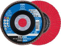 PFERD disque lamellé POLIFAN CO-COOL SG STEELOX Ø 125 mm grain 40 plat