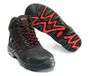 MASCOT F0025-901-0902, Herren, Erwachsene, Sicherheitsschuh, Schwarz, Rot, Größe 42, Größe 43
