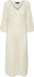 VERO MODA VMMADERA 3/4 CALF DRESS BOO Maxi jurk Dames M Beige
