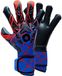 Elite Sport Spin Keepershandschoenen - Zwart / Paars / Rood | Maat: 11