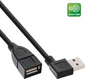 InLine Panda Inline USB A/USB A M/F 0.2m - Zwart
