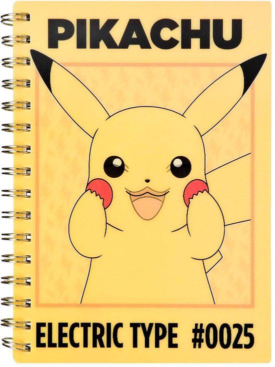 Pokémon 3D notitieboek