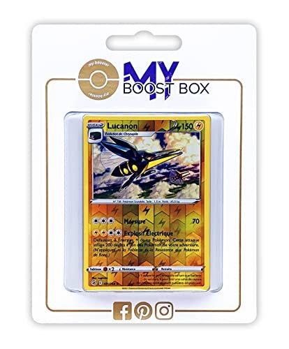 my-booster Lucanon (Vikavolt) 101/264 Holo Reverse - Myboost X Epée et Bouclier 8 - Poing de Fusion - Doos met 10 Franse Pokemon kaarten