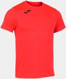Joma Record II Fluor Koraal Oranje Sport-T-shirt met korte mouwen XL
