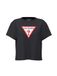 GUESS Dames T-shirt Art W4YI73 K8HM0 Regular Fit, Jblk, M