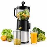 LINKChef Slowjuicer 250 W met koude pers, extra brede vulopening van 160 mm, reversefunctie en sapbeker van 1.5L
