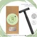 Merkloos / Sans marque Tahoz Double Edge Safety Razor Traditional - Black - Men's Classic Razor
