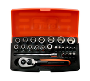 Bahco ¼” Socket set SL25