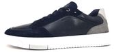 Geox U SEGNALE D Chaussures homme à lacets Baskets bleues Loisir