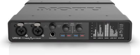 MOTU UltraLite mk5 USB-C audio interface