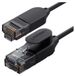 Ugreen 3m Netzwerkkabel, flaches LAN-Kabel, Internetkabel, Ethernet-Patchkabel, RJ45, Cat 6A, UTP, 1000Mbp, schwarz