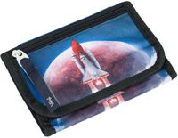 Baagl Portemonnee Space Shuttle Zwart