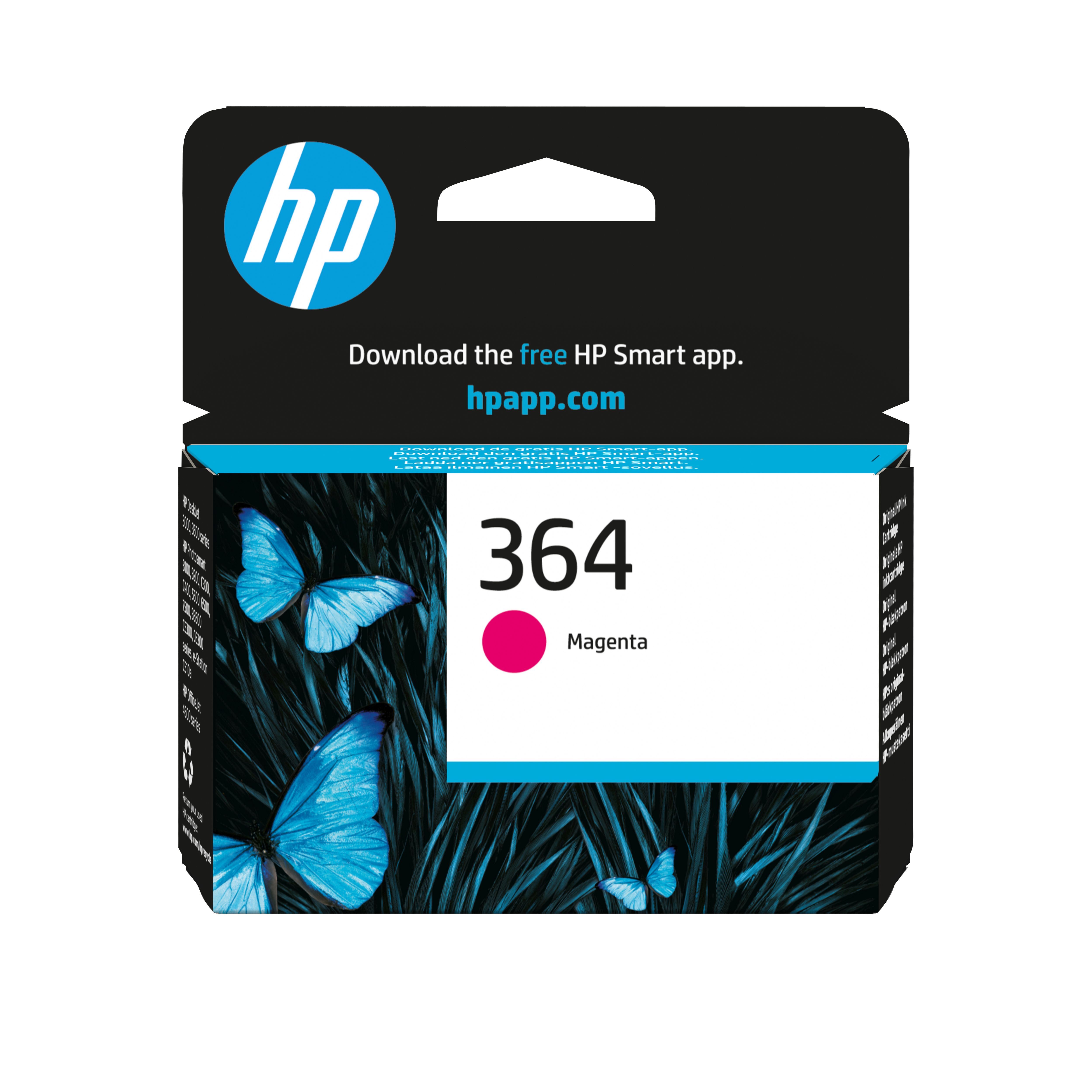 HP 364 Original Magenta Ink Cartridge
