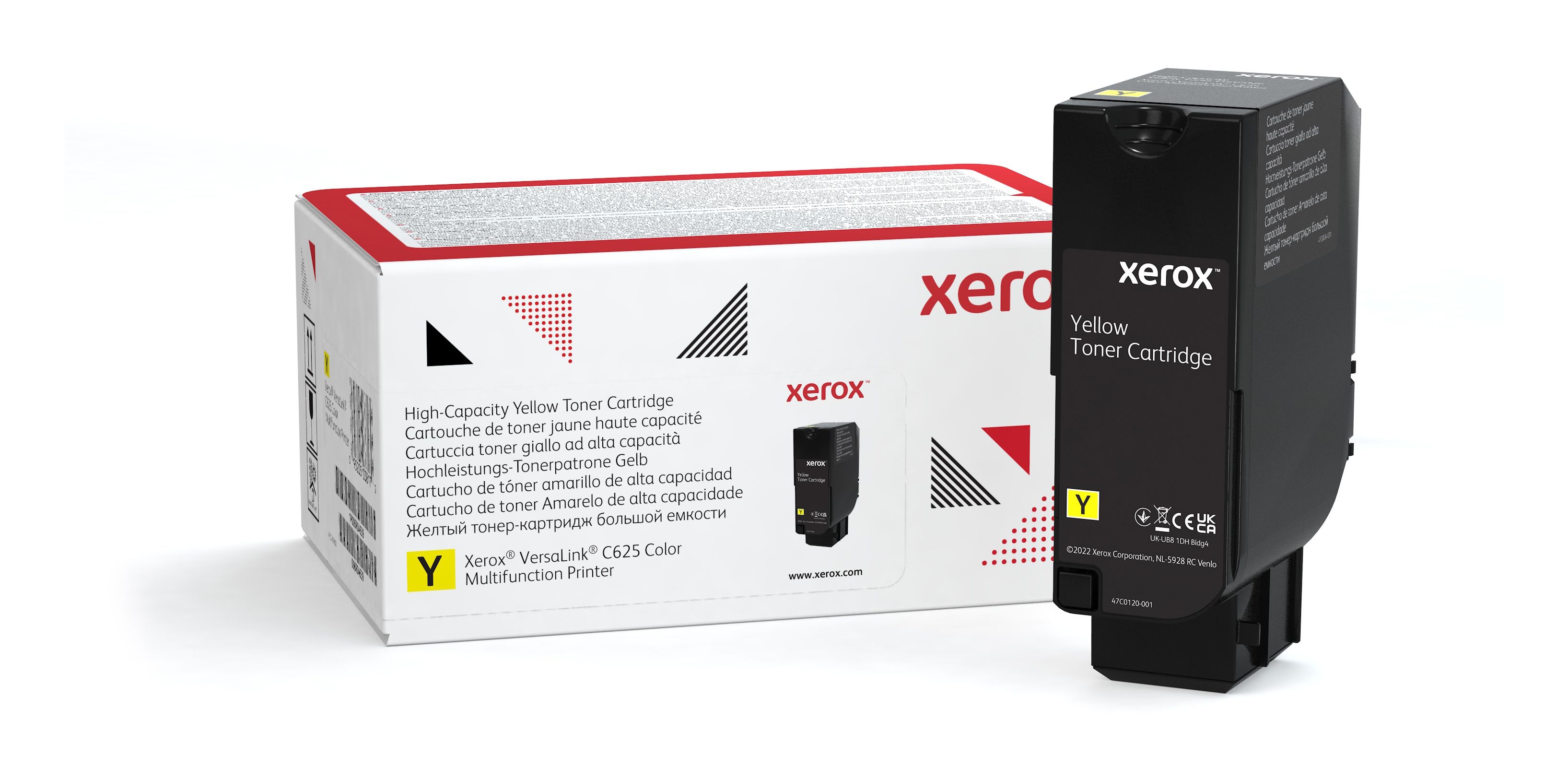 Xerox VersaLink C625 Gele Tonercartridge - 16.000 Pagina's - Origineel