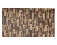 Tadi & Imperio1979 Vinyltapijt, vintage, donker hout, dunne lamellen, 120 x 200 cm