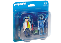 Playmobil City Action Duopack Uitvinder en Robot - 6844