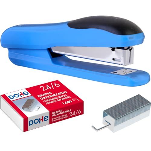 Dohe Nietmachine - Blauw - 20 vellen - Incl. 1000 nietjes