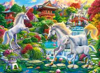 Castorland Unicorn Garden - Puzzle enfant 300 pièces