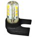 Lalizas Ensemble d'éclairage classique avec 12 lampes noir 2W