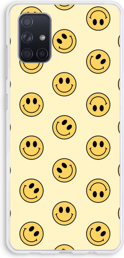 Case Company® - Samsung Galaxy A71 Case - Smiley N°2 - Soft Cover