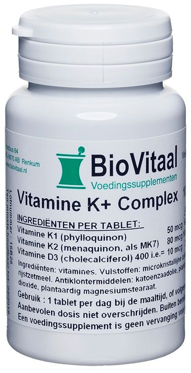 Biovitaal Vitamine K Complex Tabletten
