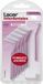 Lacer Brosse interdentaire ultra-fine rose/blanc (10 pièces)