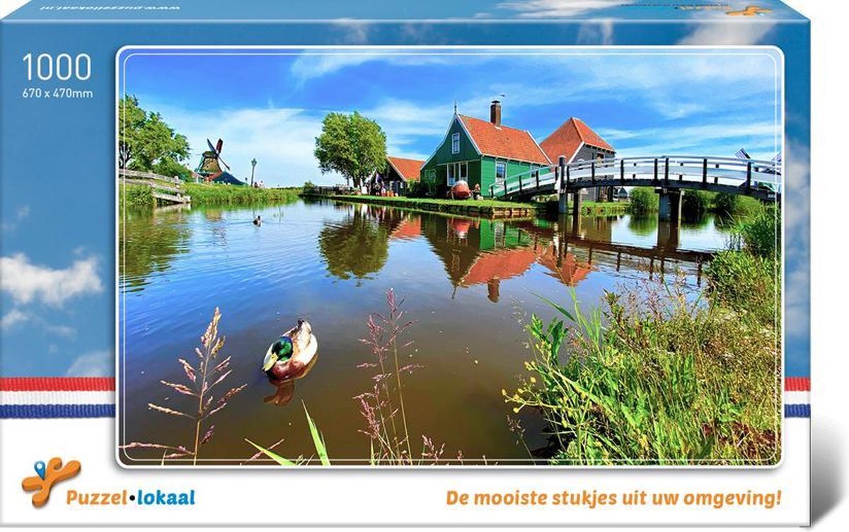 Puzzellokaal Puzzels - Zaanse Schans - Legpuzzel - 1000 stukjes