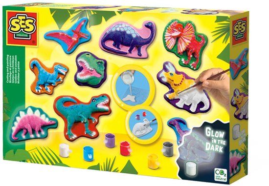 SES Creative Gieten en Schilderen Dino Fantasie