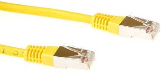 Intronics Patchcord SSTP Category 6 PIMF, Yellow 1.50M