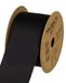 Halbach Seidenbänder Cadeaulint zijdelook (veganistisch) | breedte 40 mm lengte 10 m | lint met subtiele zijdeglans | voor feestelijke gelegenheden | kleur: zwart